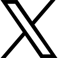 Twitter X logo